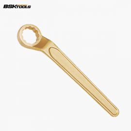 Non-Sparking Single Ended Offset Ring Spanner