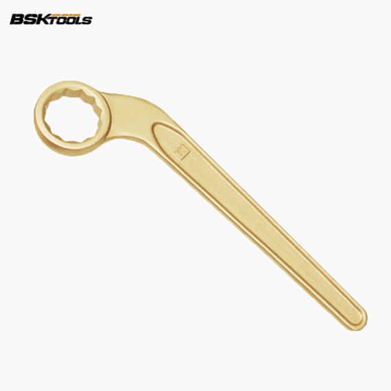 Non-Sparking Curved Ring Spanner