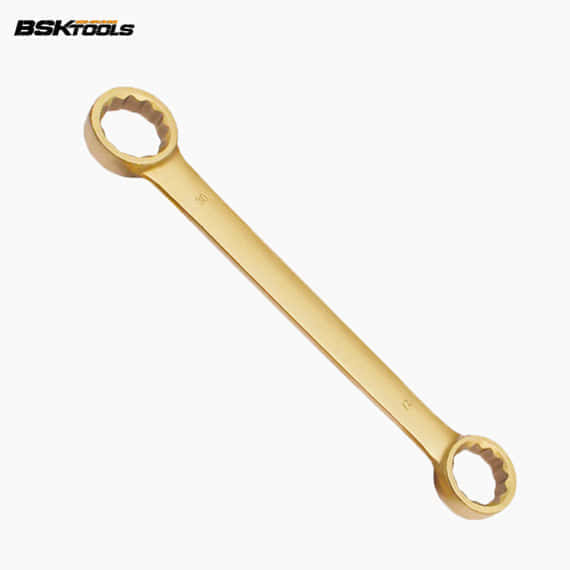 Non-Sparking Double-Ended Flat Ring Spanner