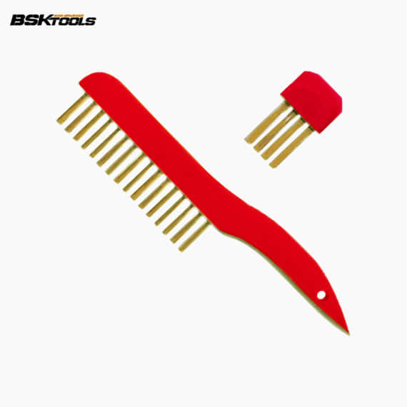 Brosse à Manche Cintré Antidéflagrante avec Fil Rond